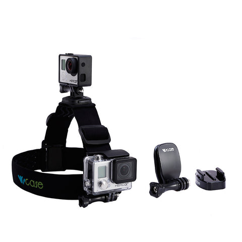 360° Swiveling Head Strap Duo Mount + Clip Mount